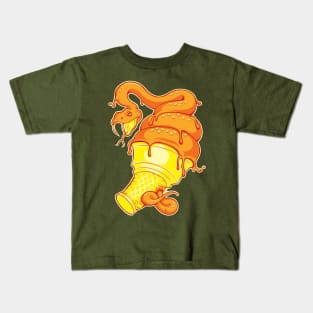 Snake Cream Cone Kids T-Shirt